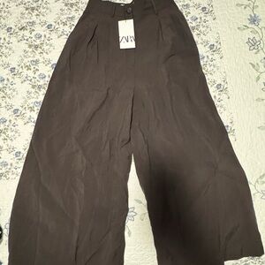 Zara Dark Brown Trousers